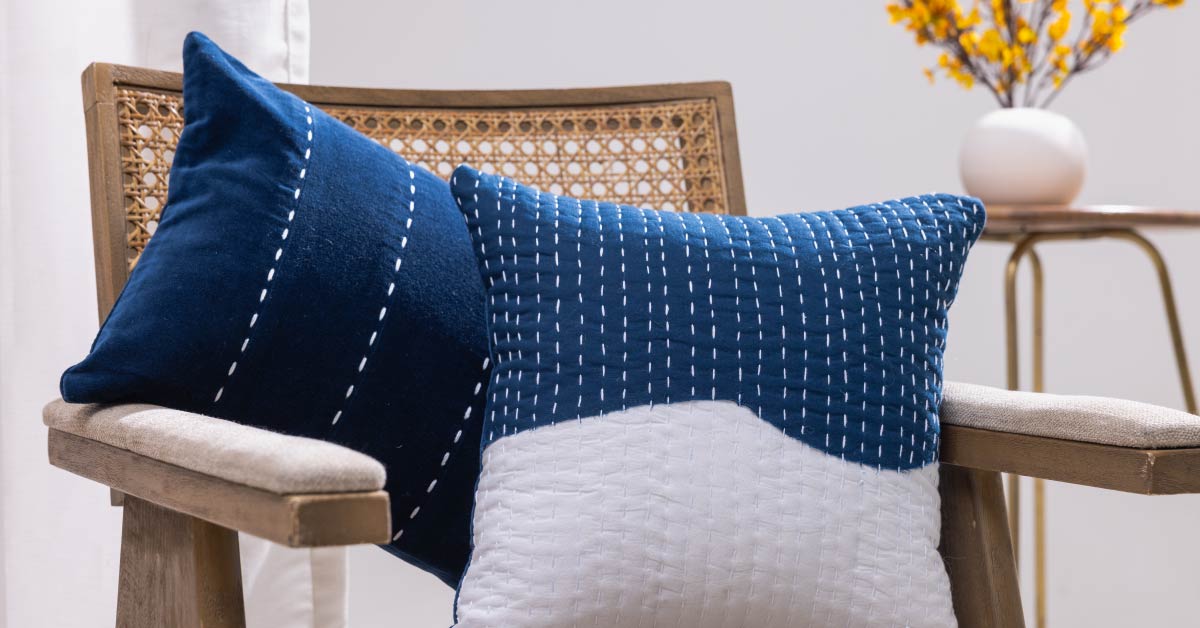 Designer cushions by A&T