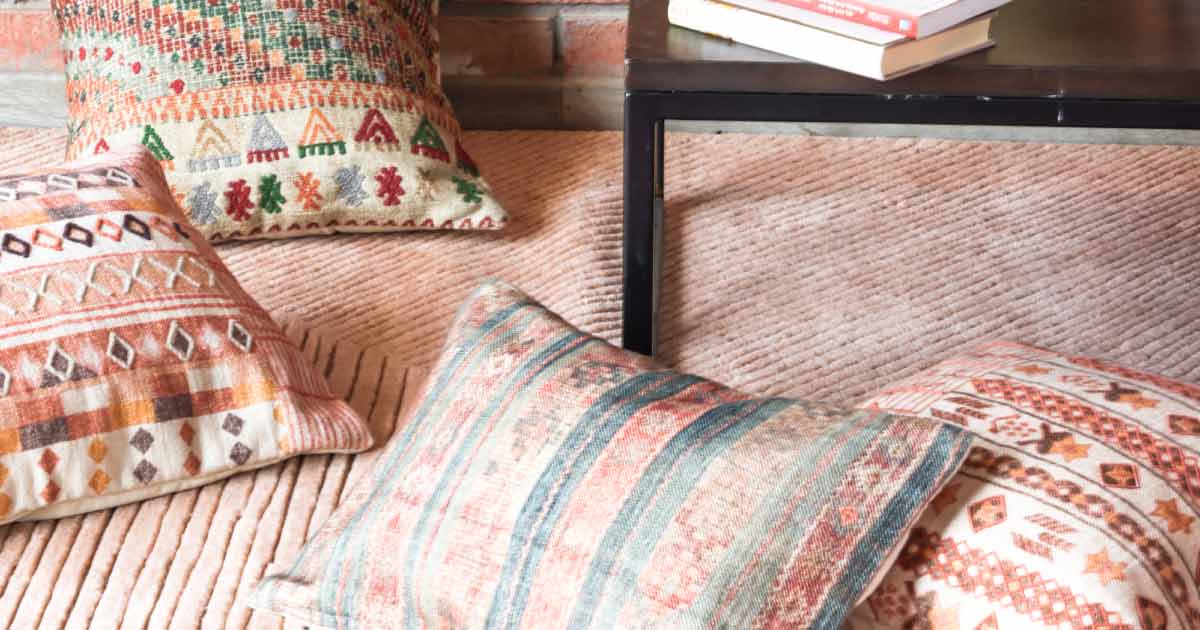 Explore our new collection of cushions for your home