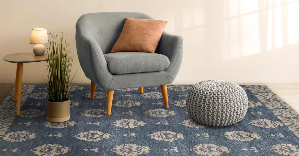 Mixing Old and New Transitional Rugs