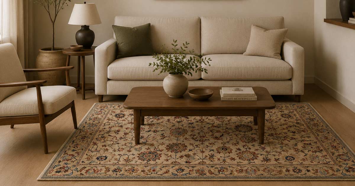 The Geometry Behind What Feels Right- How Proportion, Symmetry, and Repetition Shape the Perfect Rug