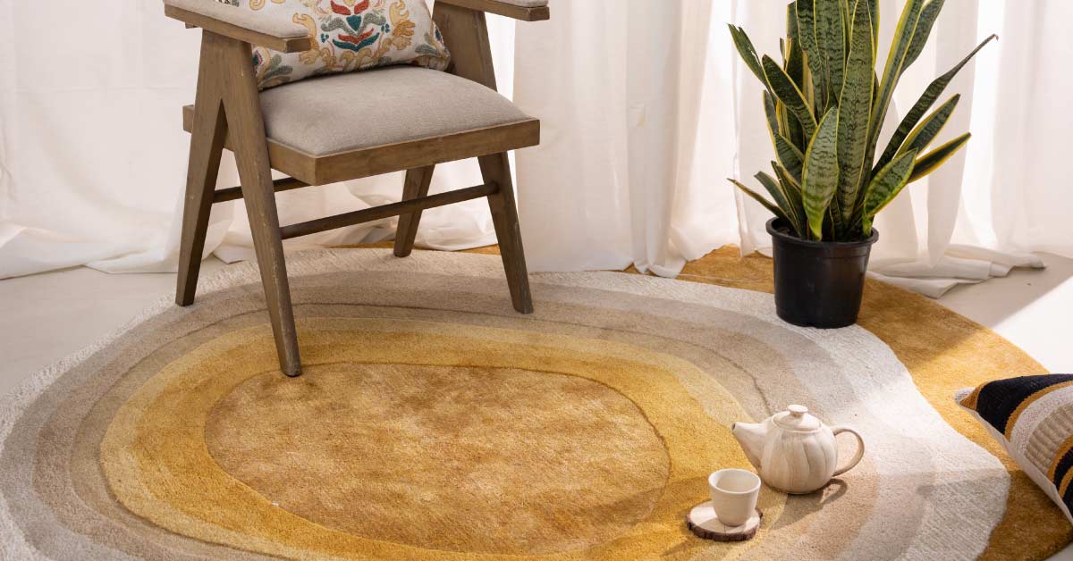 Unshaped rugs for your home