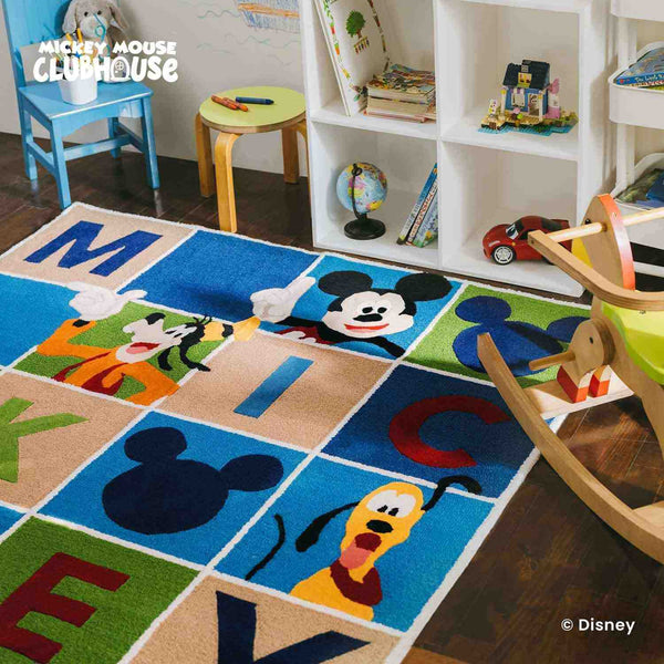 Mickey Clubhouse Hand Tufted Woollen Rug