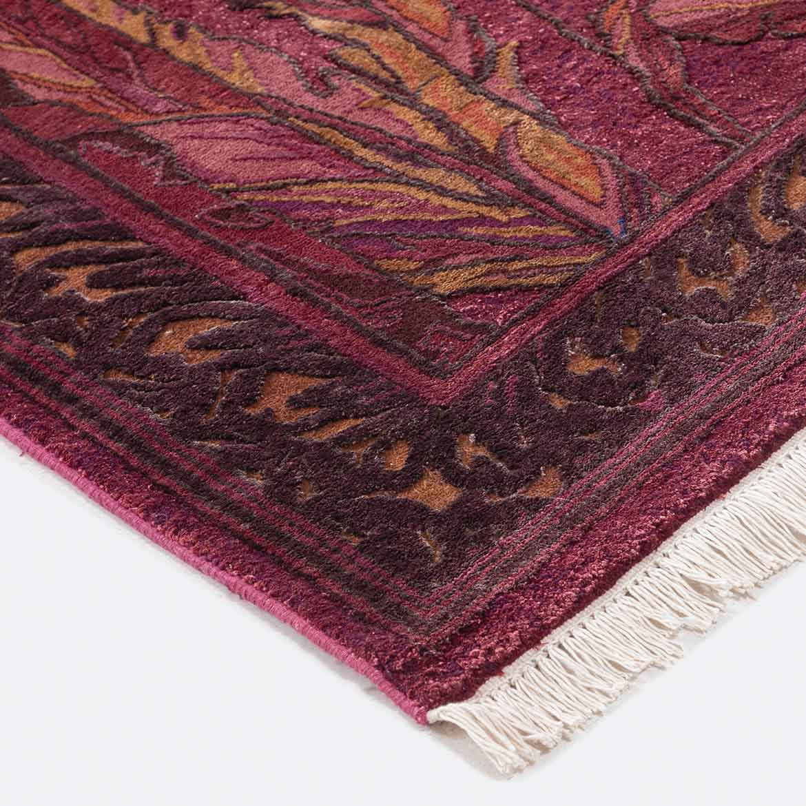 Ydyan-V Hand Knotted Woollen And Silk Rug By Anju Modi