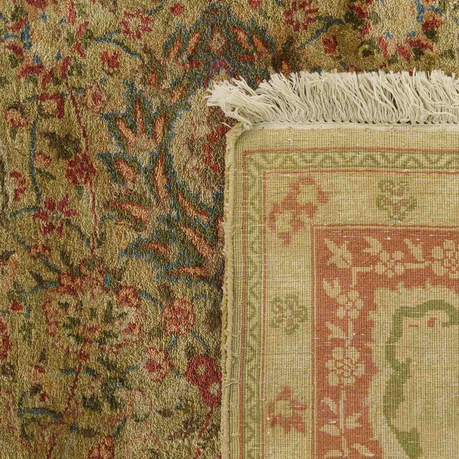 ZafranHand Knotted Silk Rug