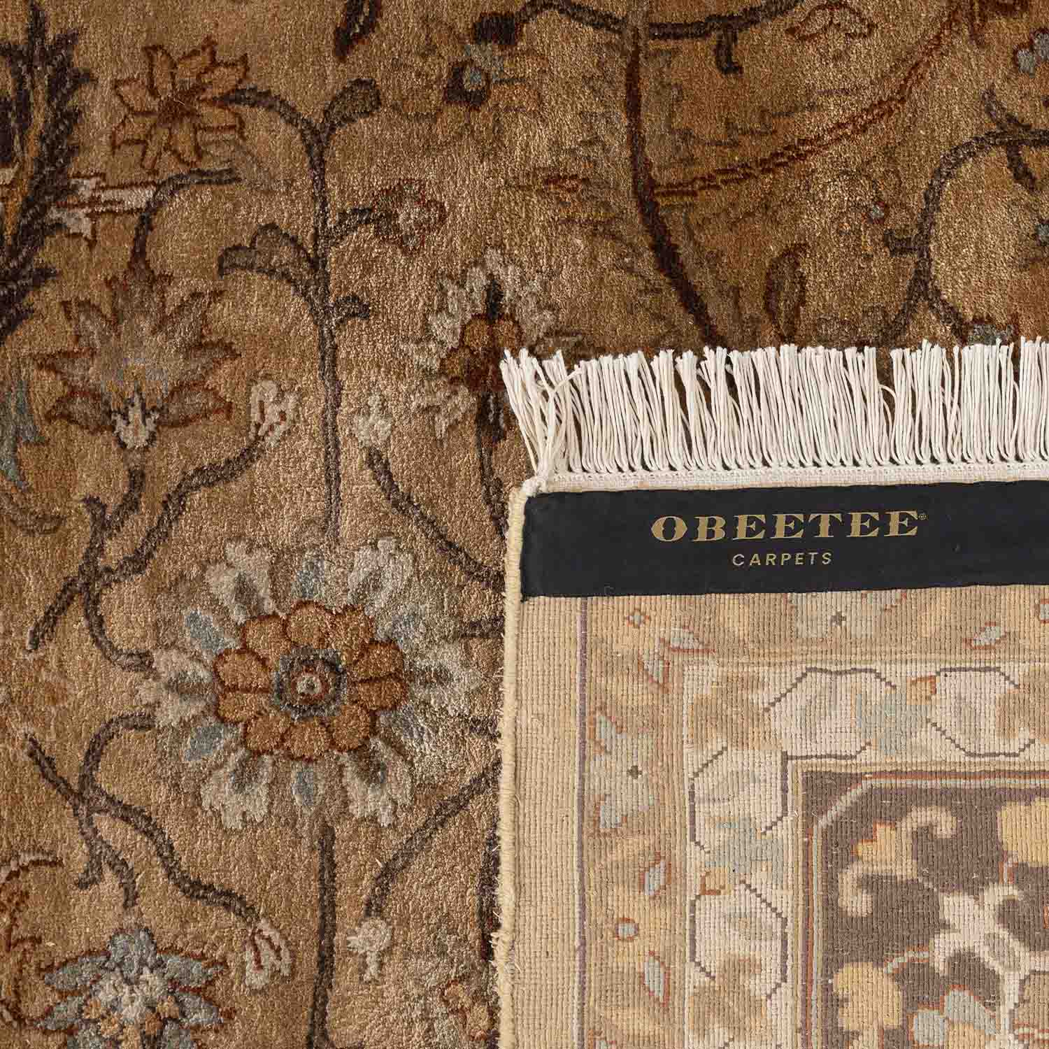 BrunelHand Knotted Silk Rug