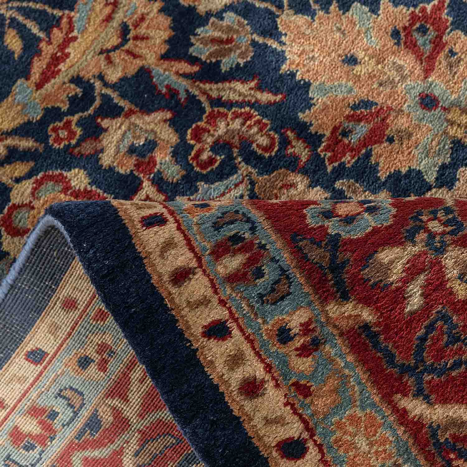 RaazHand Knotted Silk Rug