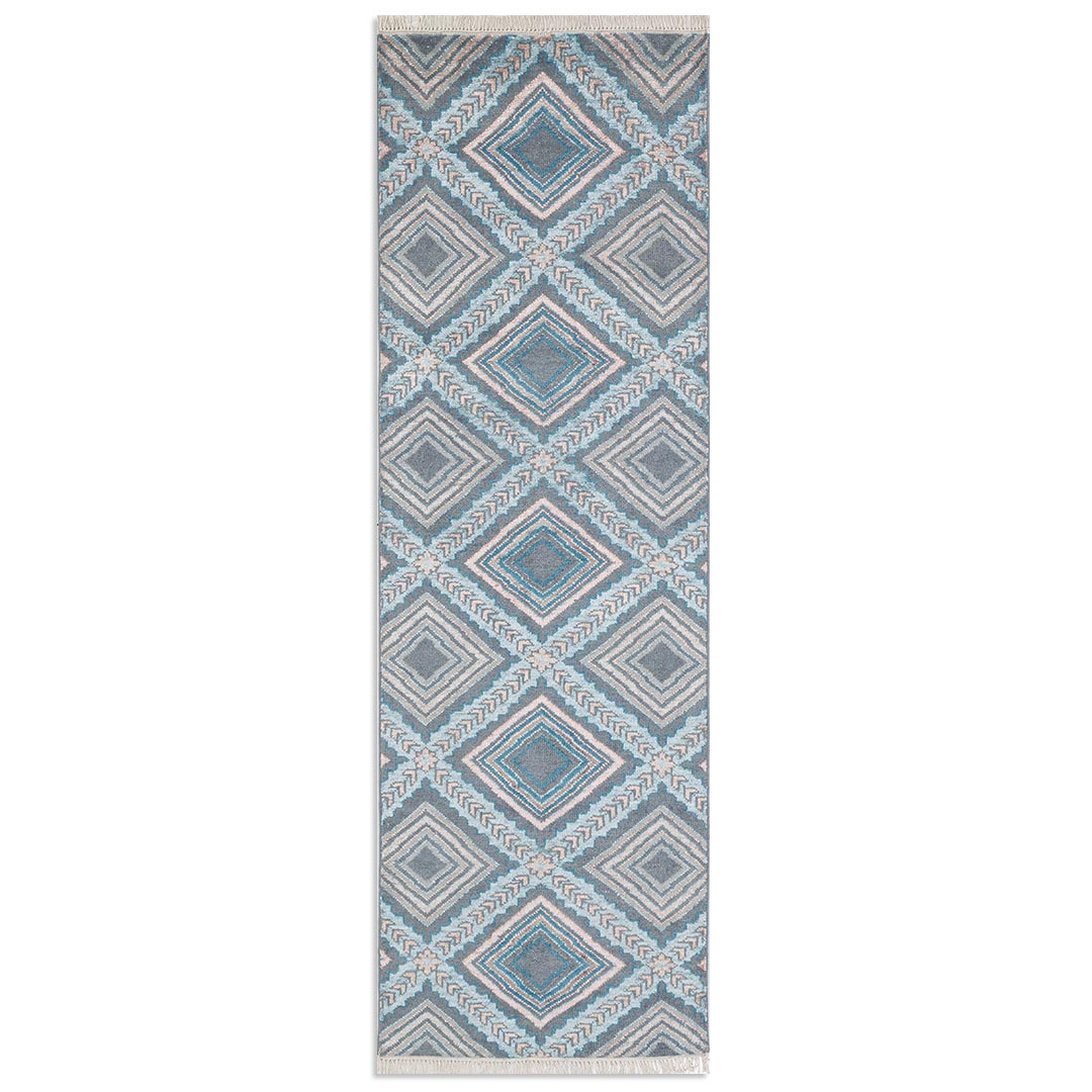 Roya Hand Knotted Woollen Runner