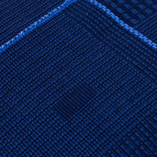 Ahon hand woven cotton cushion cover by Obeetee - texture detail