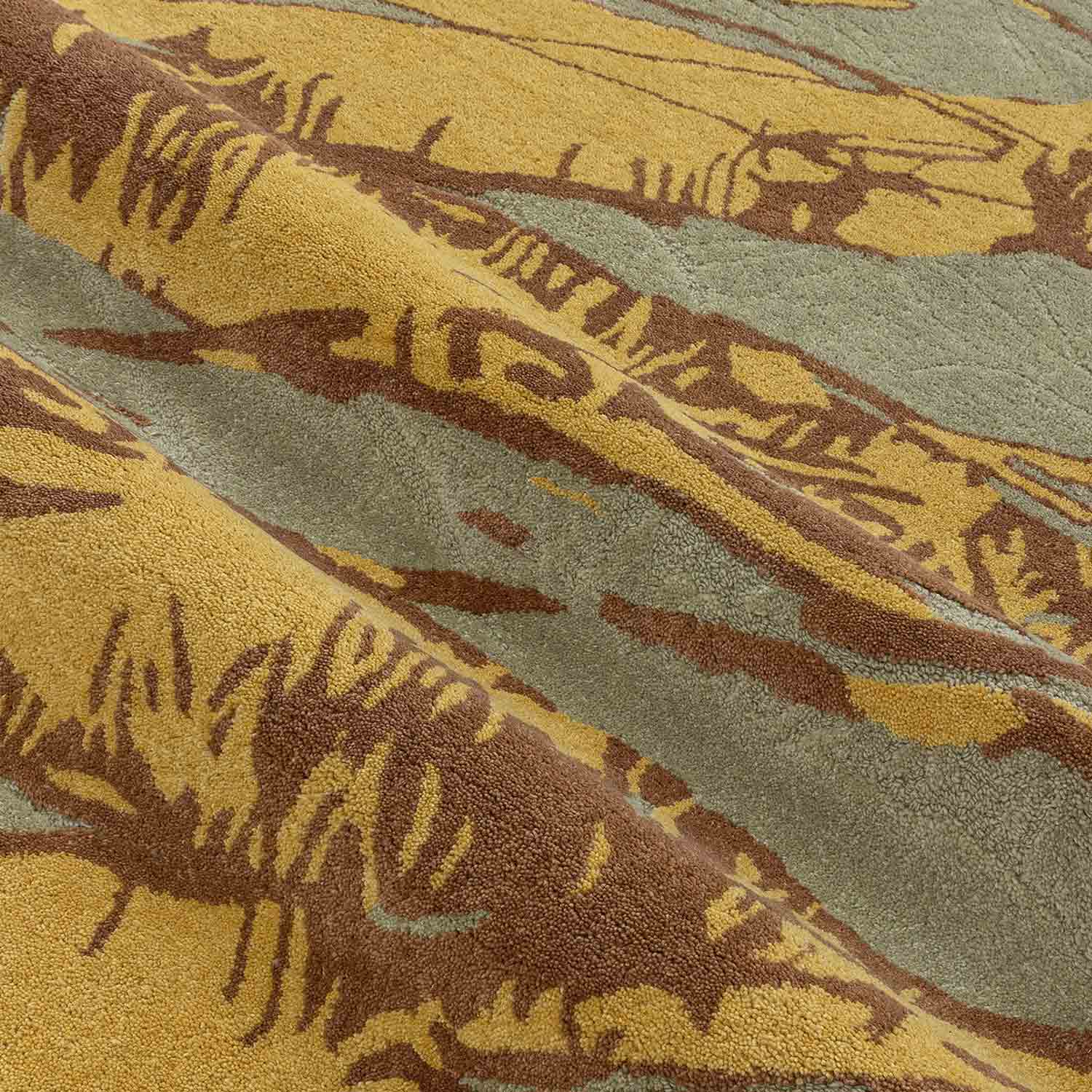 Flax Hand Tufted Wool And Viscose Rug