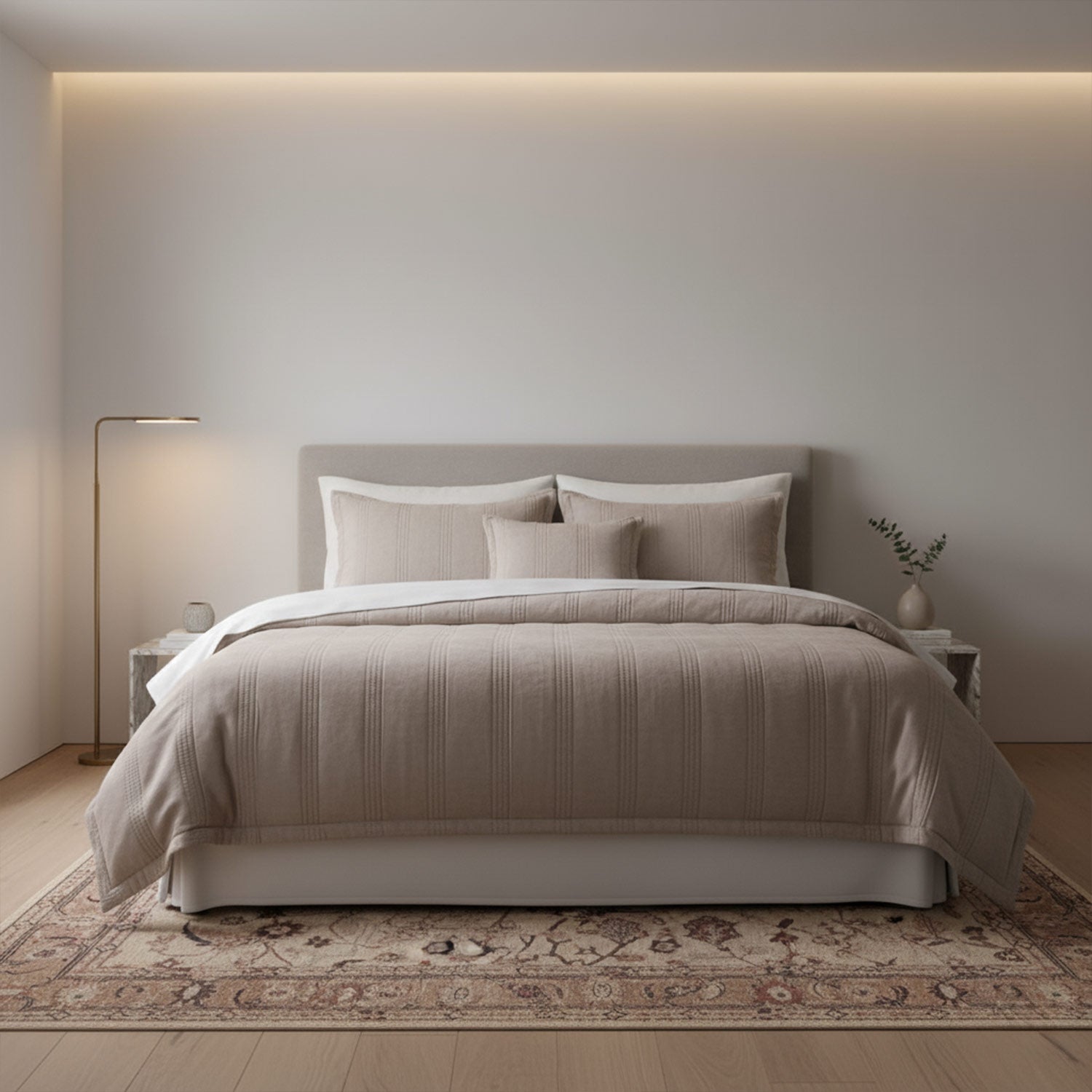 Elaris Chennile Handquilted Bedcover Set