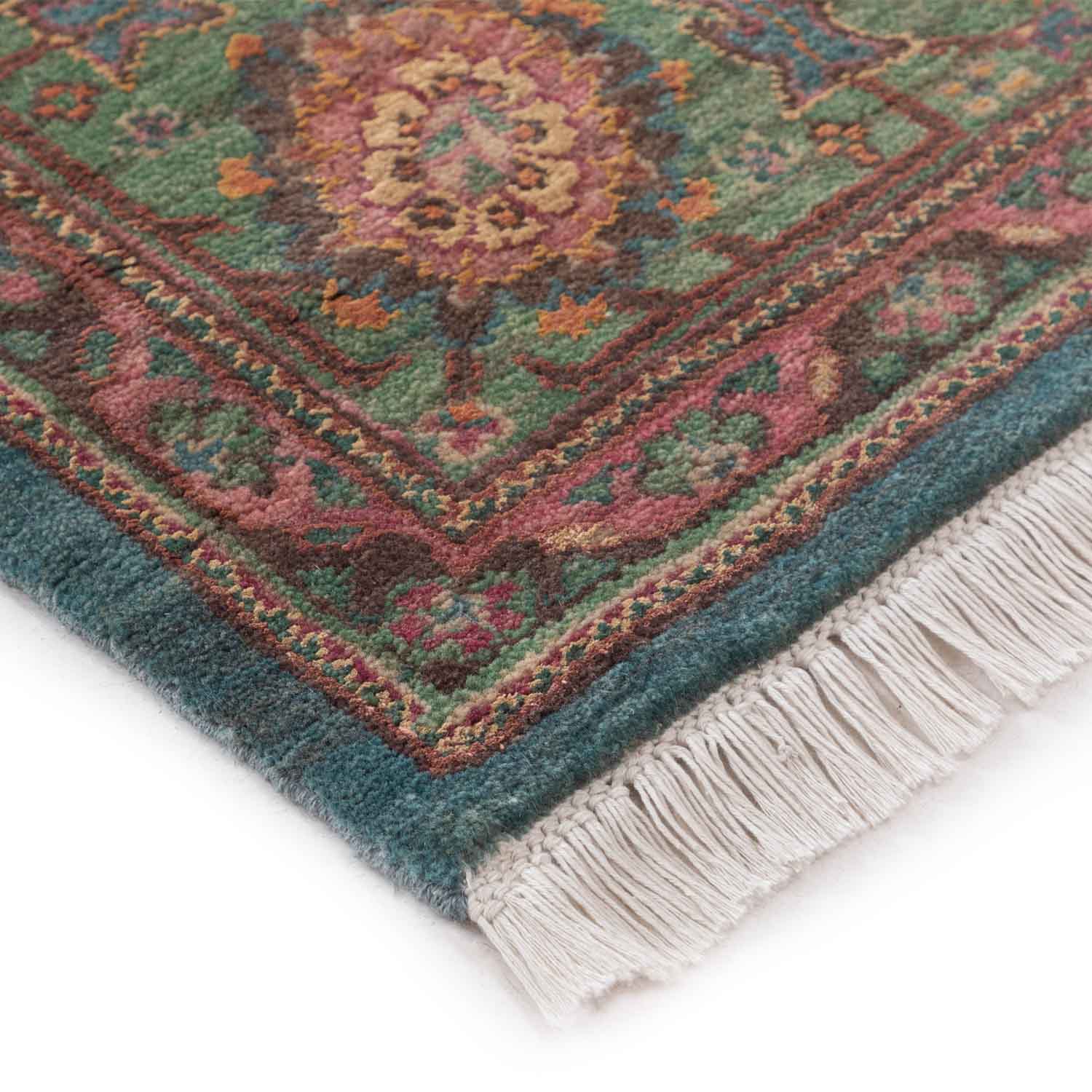 Behag Hand Knotted Woollen And Silk Rug