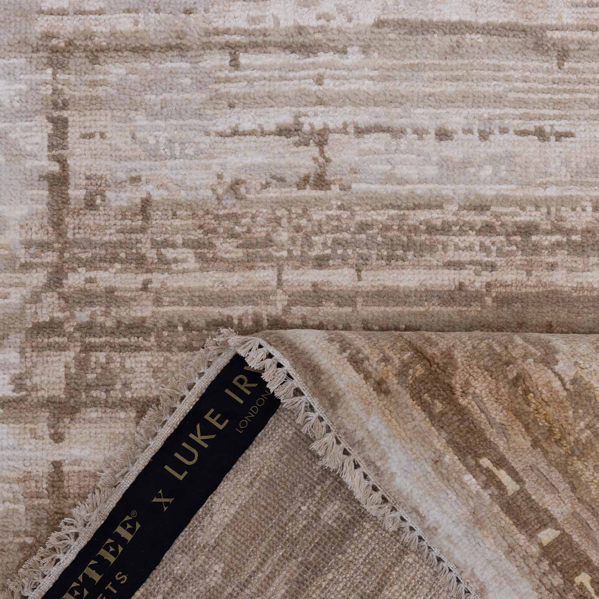 Slouch Hand Knotted Wool And Silk Rug By Luke Irwin