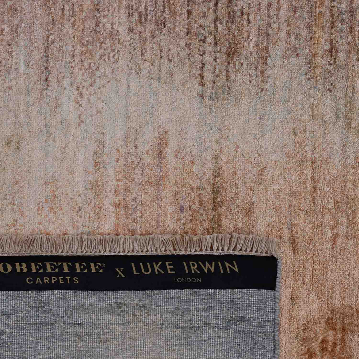 Sunrise Hand Knotted Silk Rug By Luke Irwin