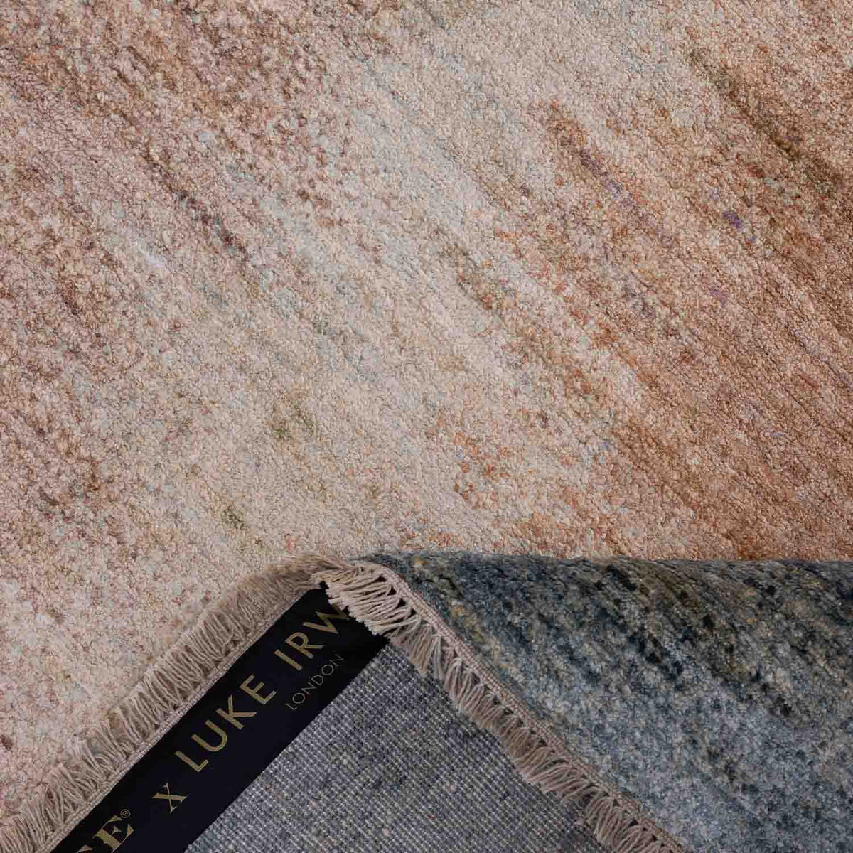 Sunrise Hand Knotted Silk Rug By Luke Irwin