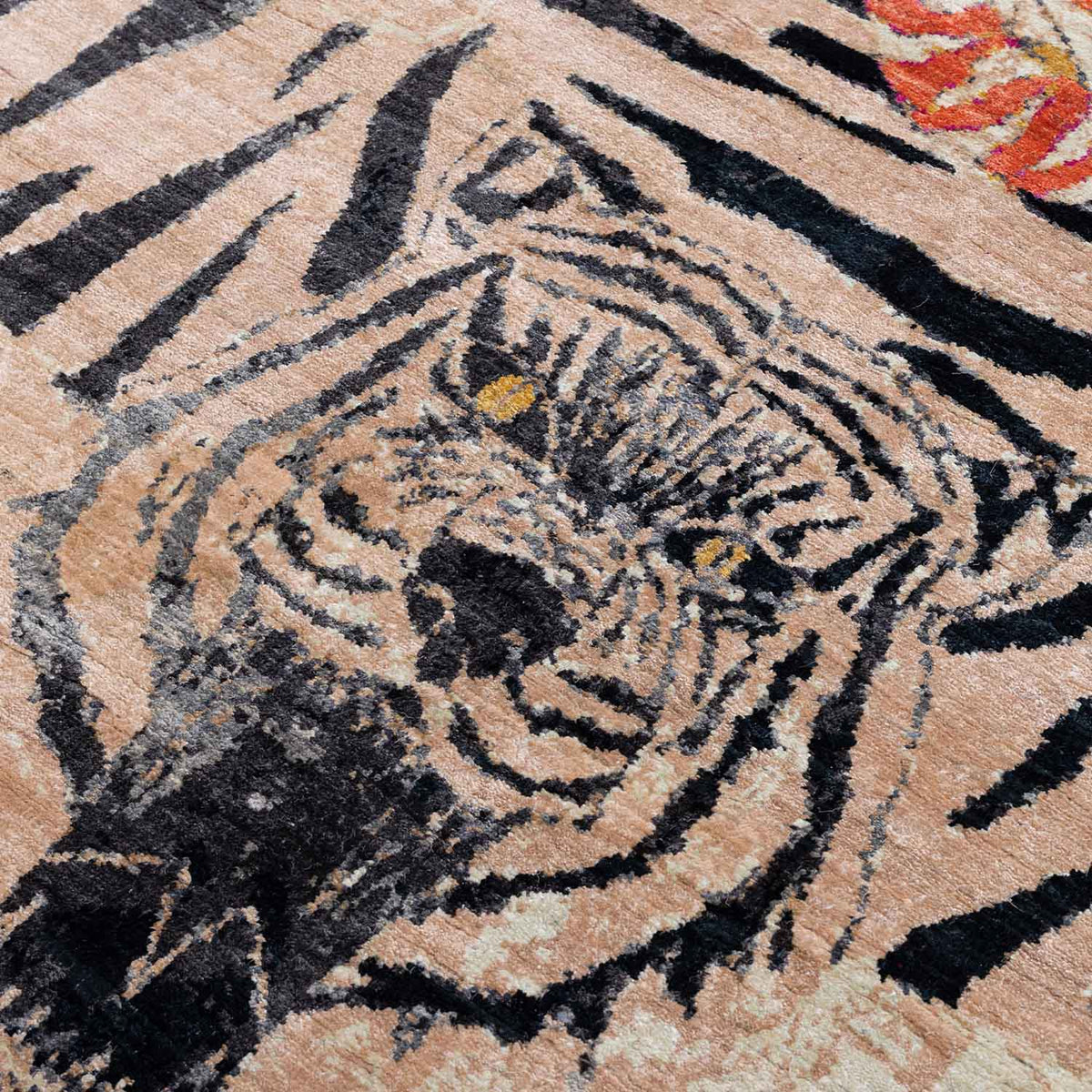Le Tigre 5 Hand Knotted Silk Rug By Luke Irwin