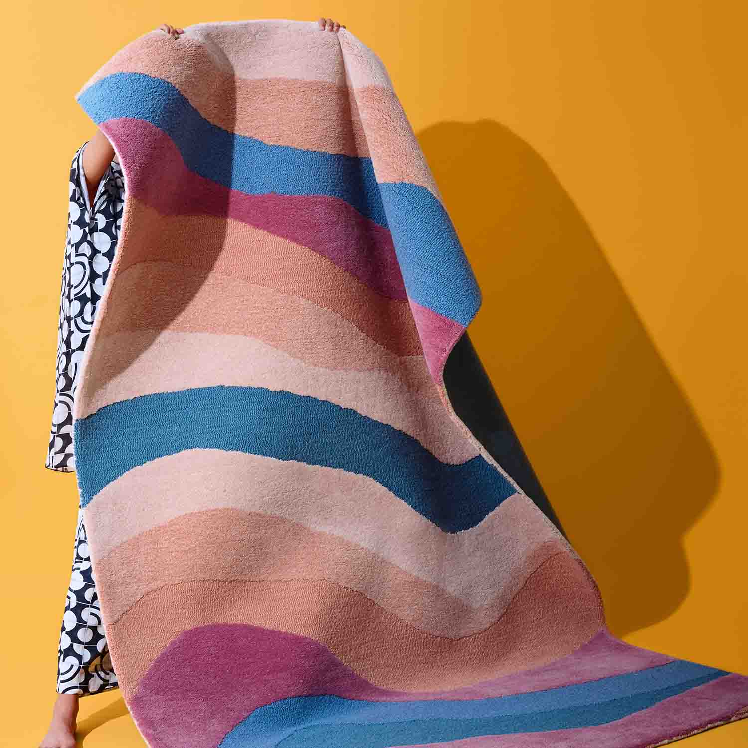 Naunet Hand Tufted Woollen Rug