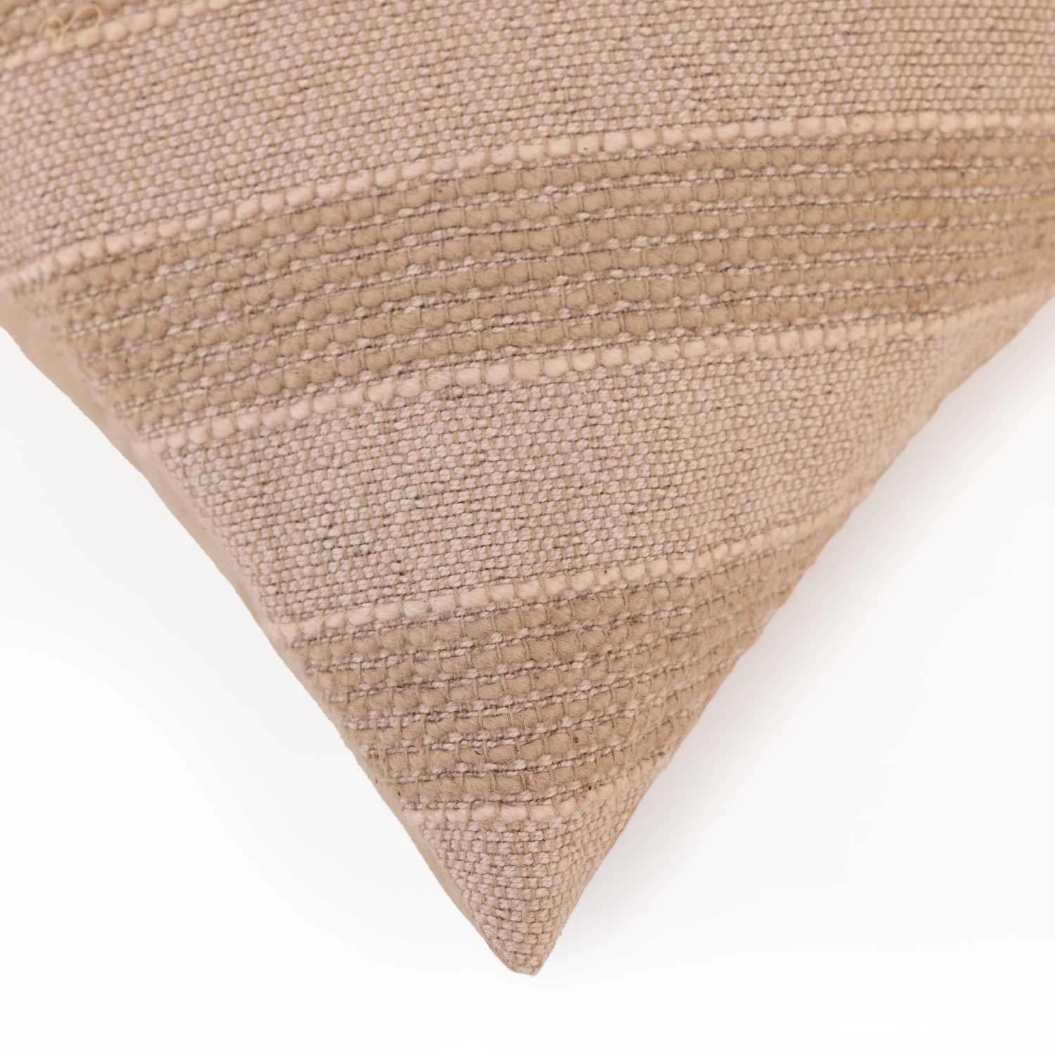 Cotton handloom Arrowhead Lumbar Cushion Cover