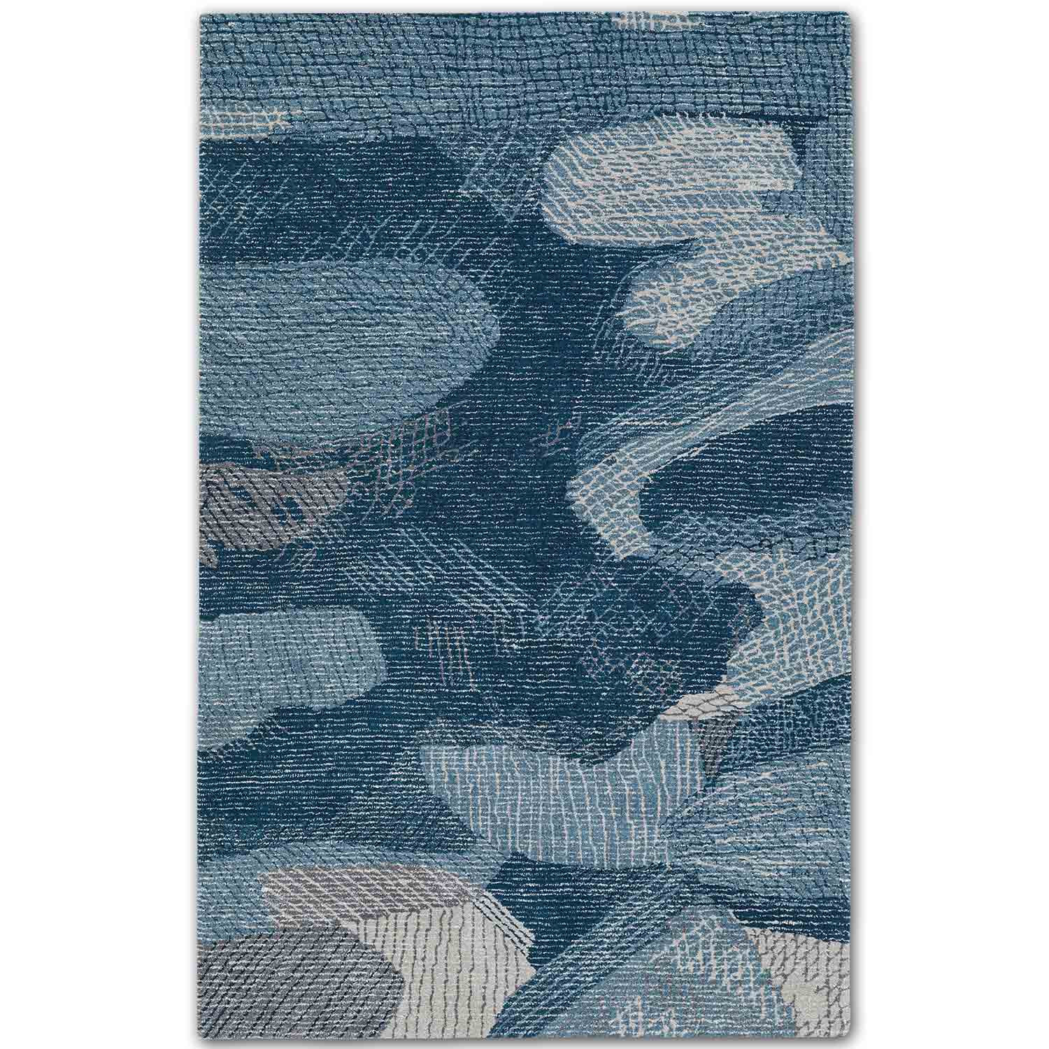 Hibbah Hand Tufted Woollen And Viscose Rug