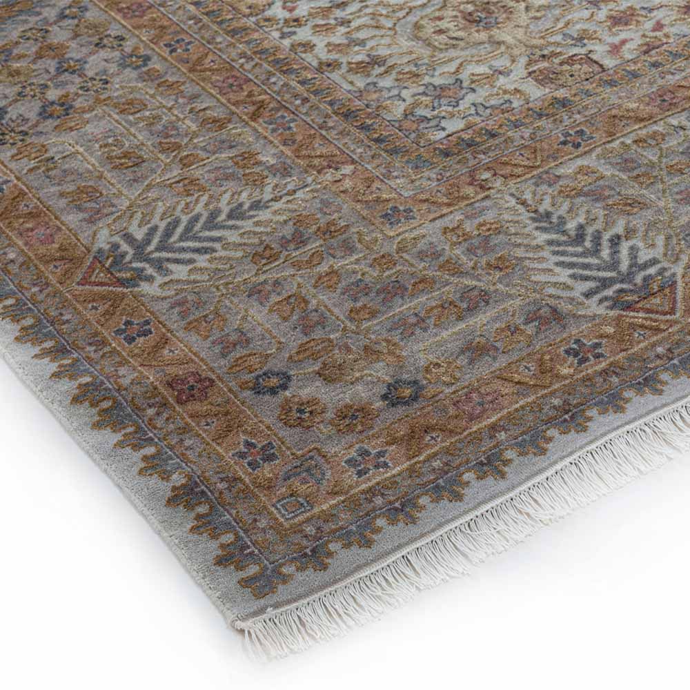 Cypress Hand Knotted Woollen And Silk Rug