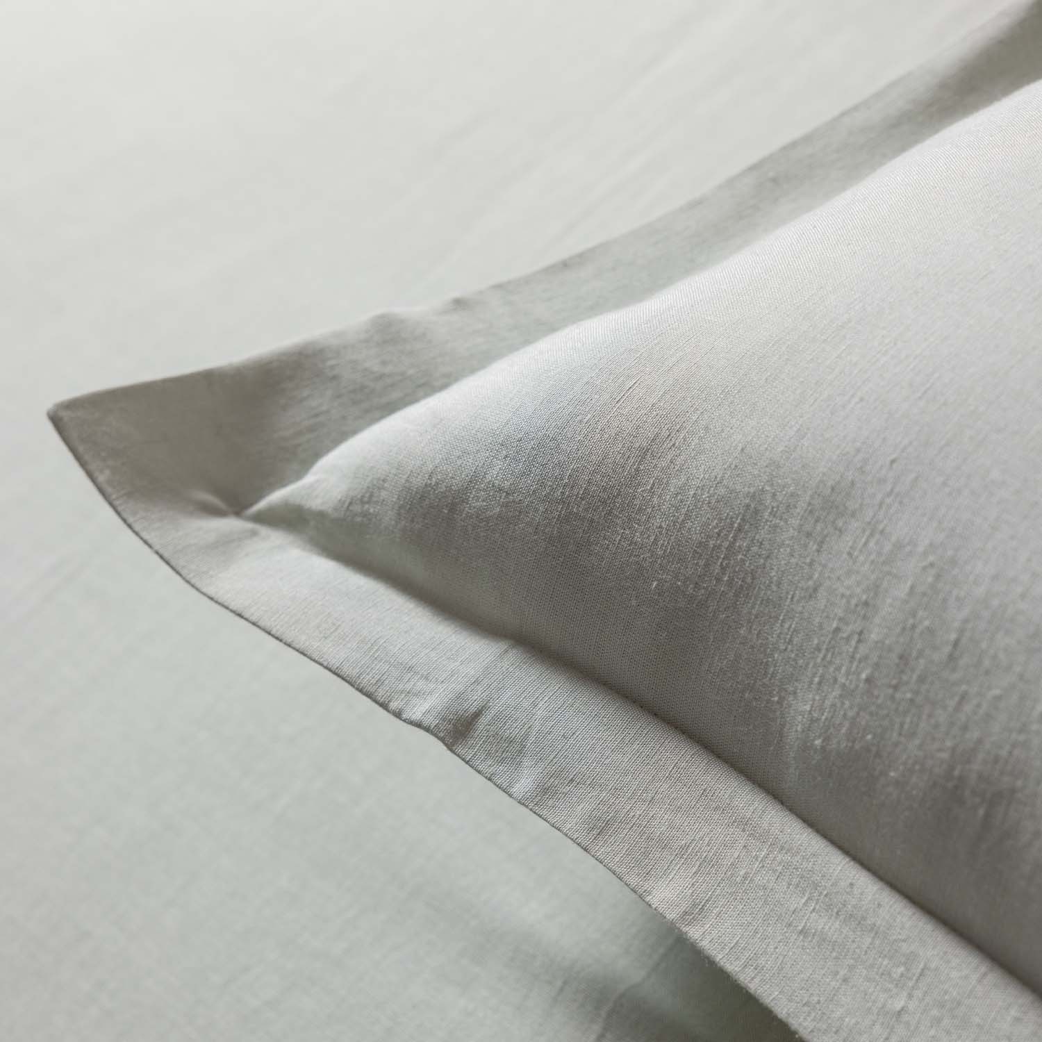 Azure Linen Faltsheet Set