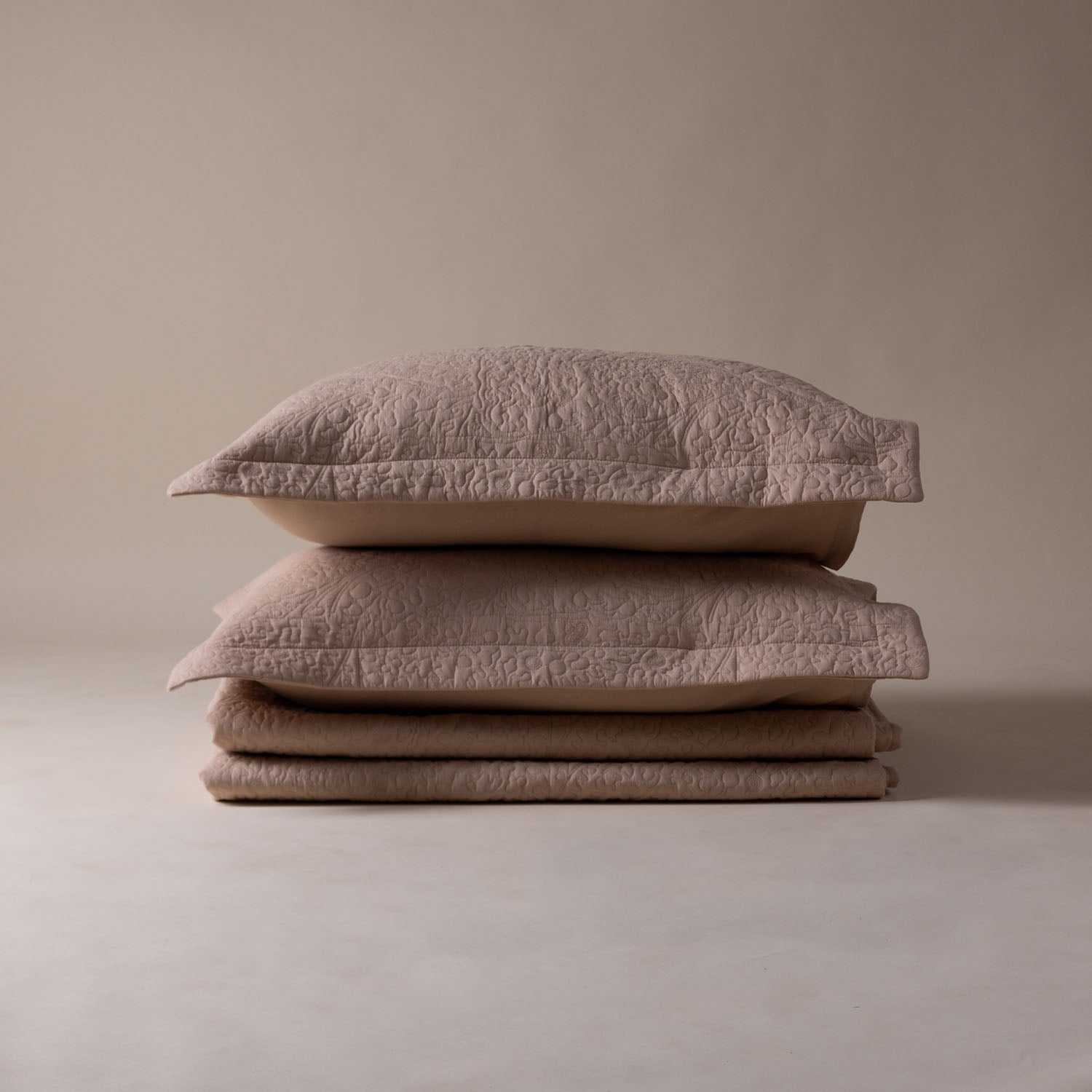 Blaze Embroidered Voile Bedcover Set