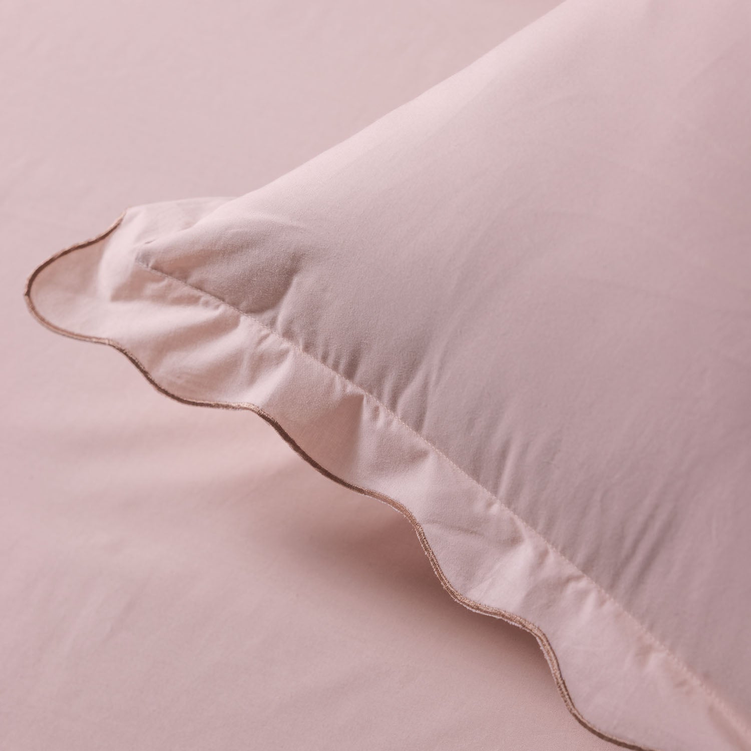 Camelia Cotton Percale Flatsheet Set