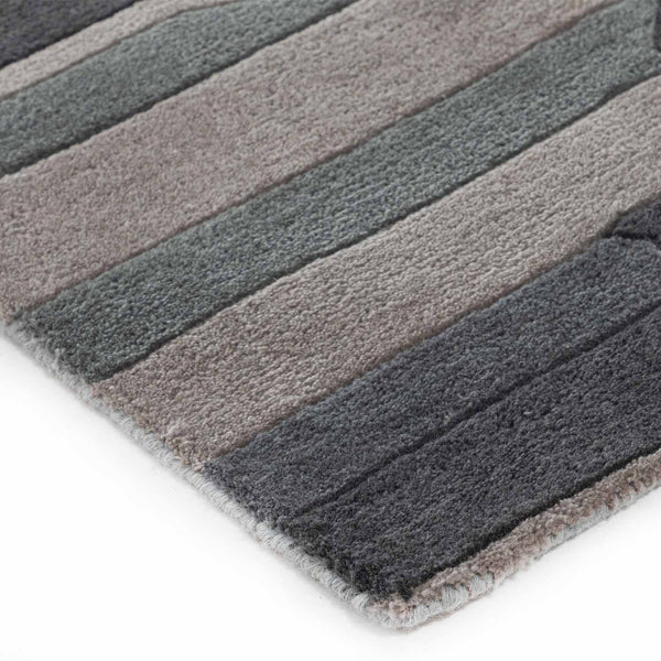 Lifelines 2 Hand Tufted Woollen Rug By Shripal Munshi