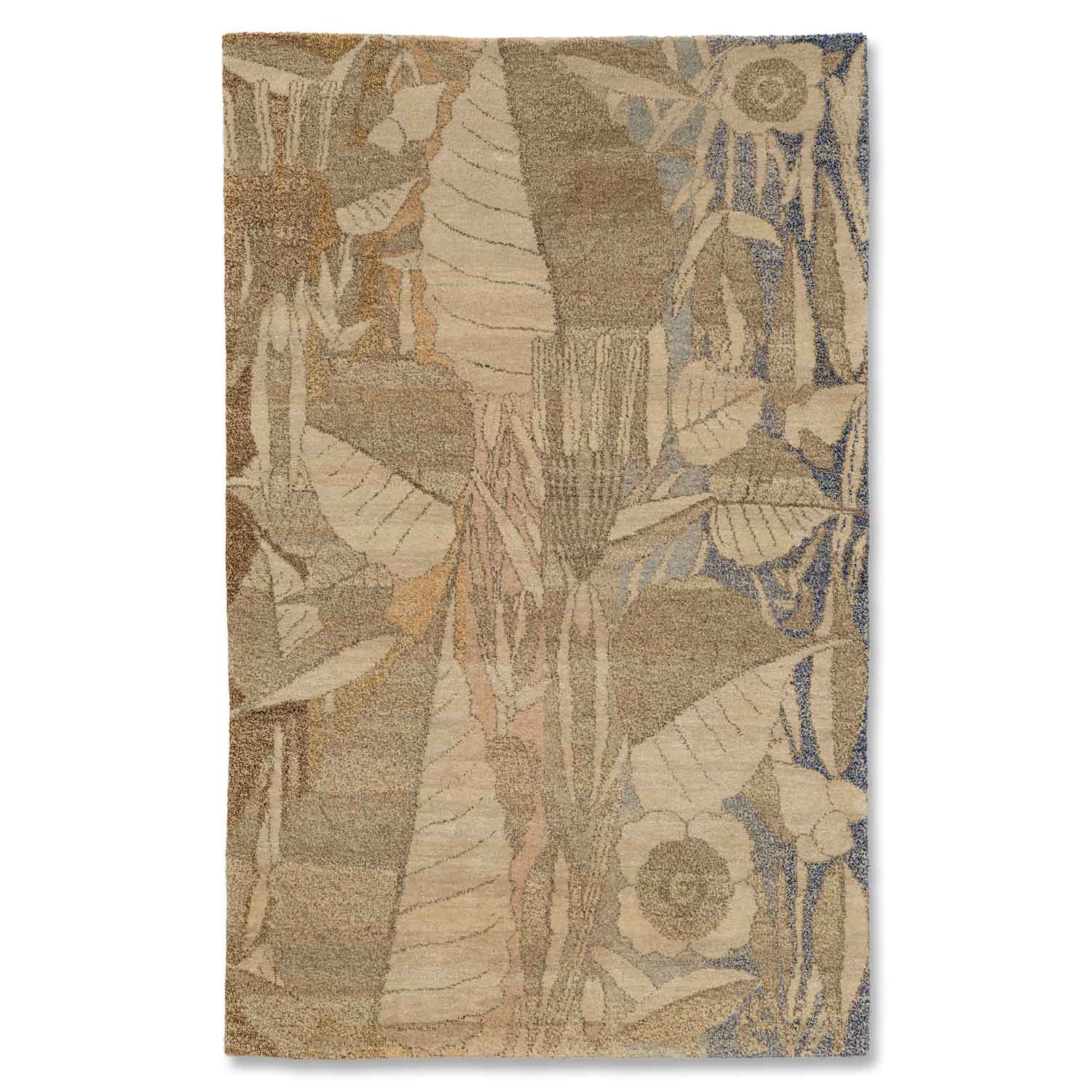 Isola Hand Knotted Woollen And Silk Rug By Mariella Ienna