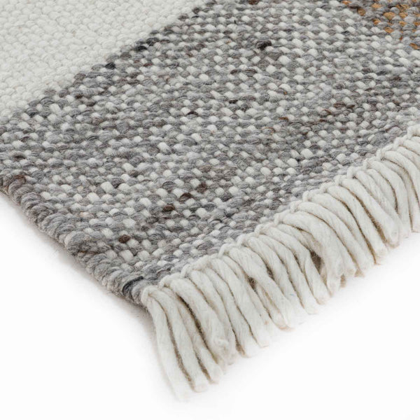 Chand Flat Weave Wool And Jute Dhurrie
