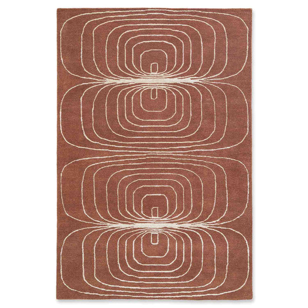 Sear Hand Tufted Woollen And Viscose Rug