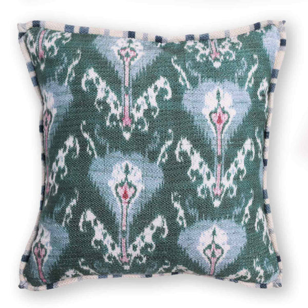Anjari recycled polyester cushion cover by Obeetee - styled view