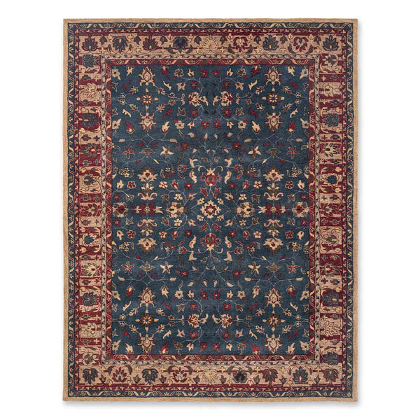 Tianlu hand tufted woollen rug from Silk Route by Obeetee - angle view