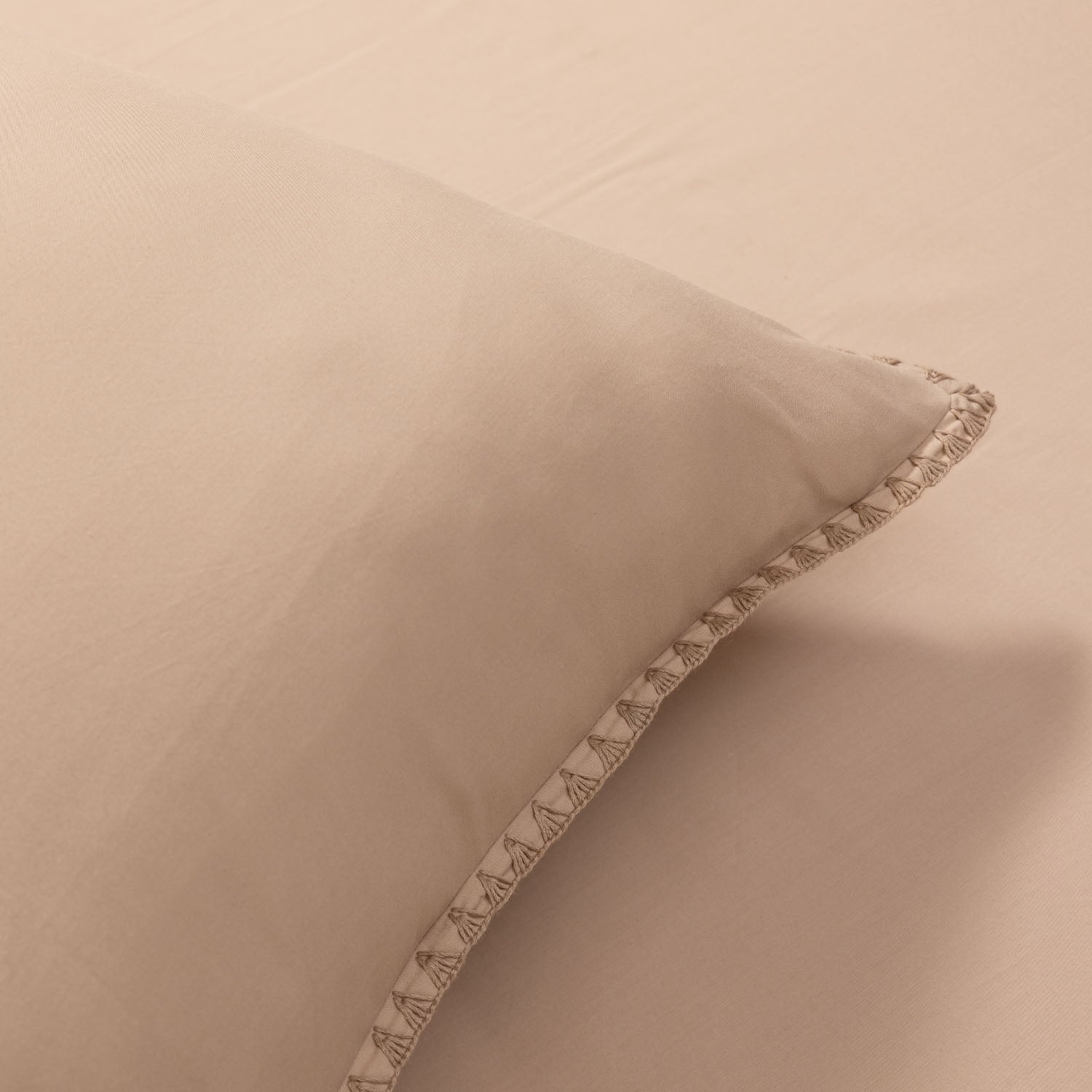 Poppy Cotton Percale Flatsheet