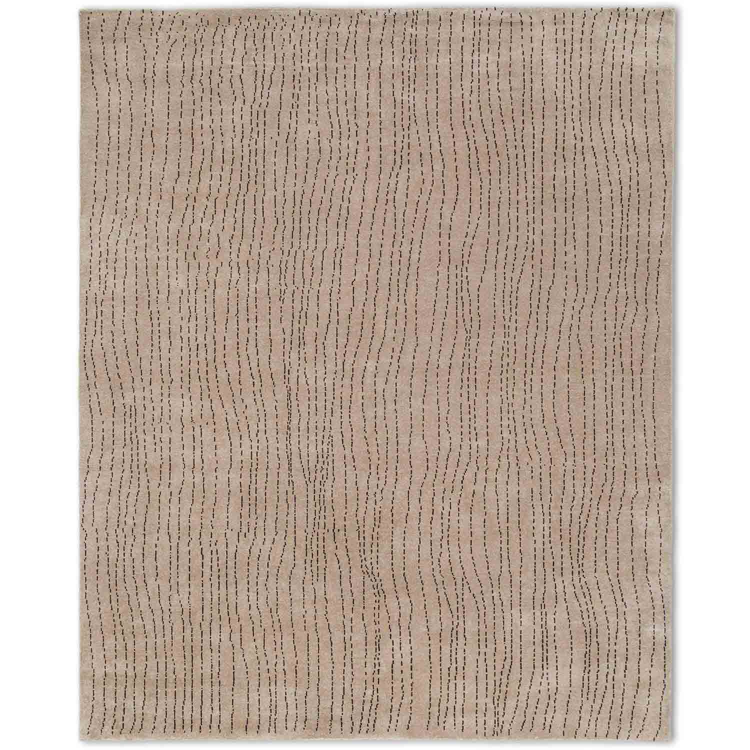 Rekha Hand Knotted Woollen Rug by Abraham & Thakore