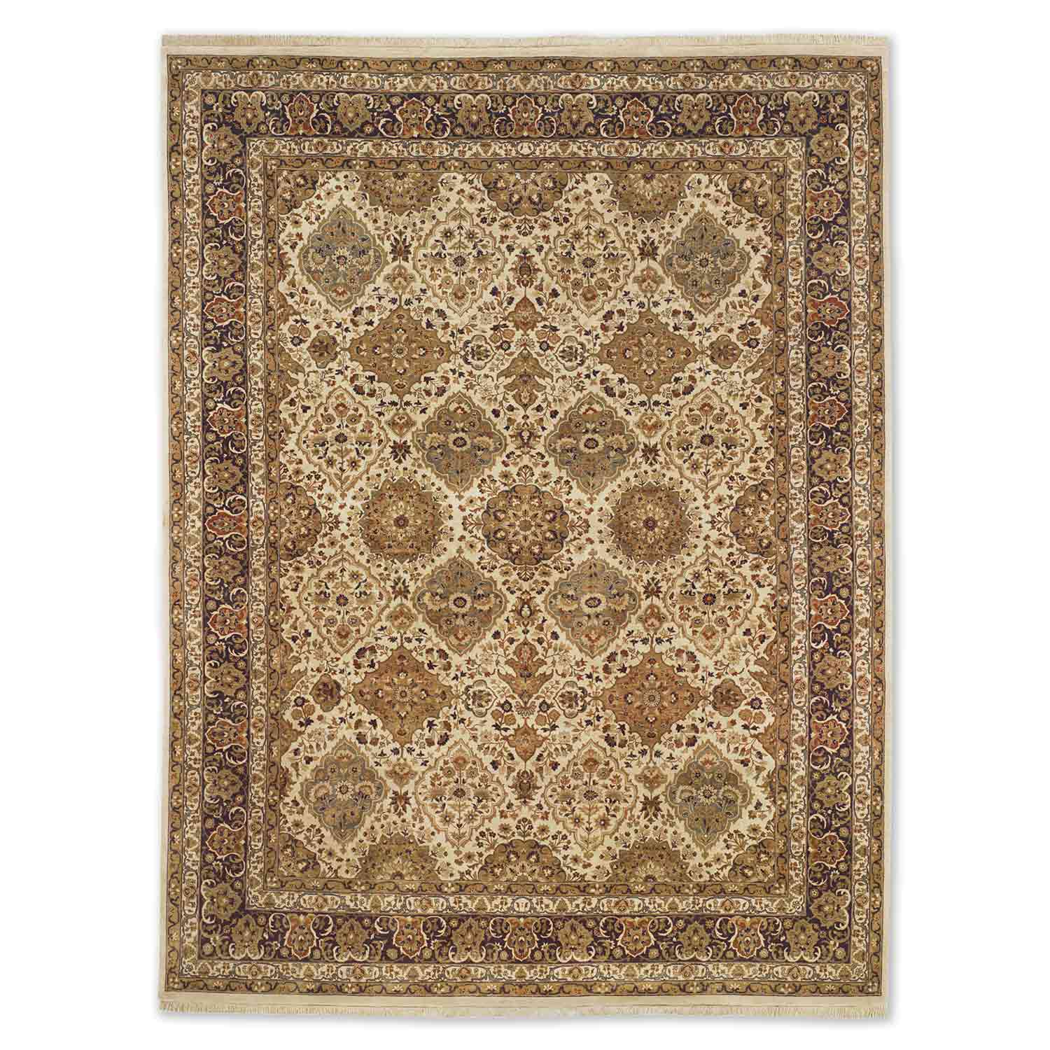Tabrizz 1 Hand Knotted Woollen Rug
