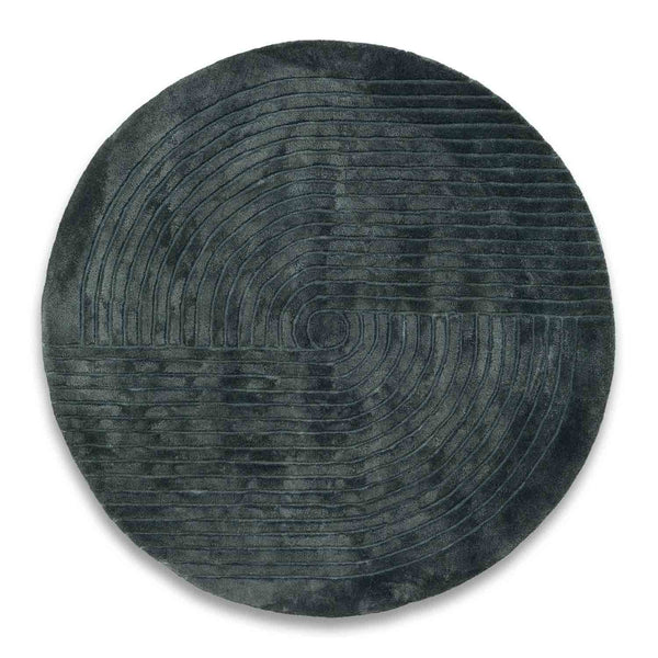 Norell Hand Tufted Viscose Round Rug