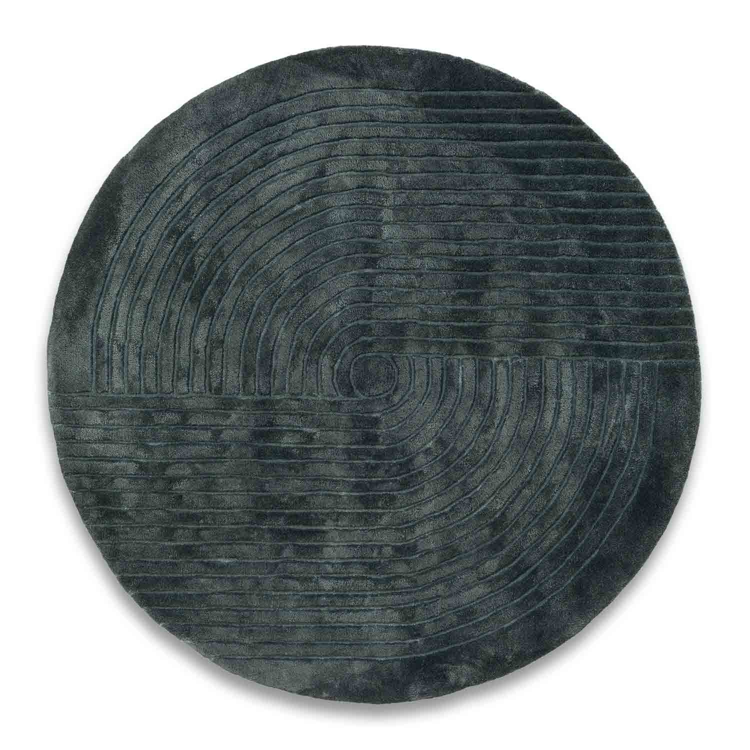 Norell Hand Tufted Viscose Round Rug