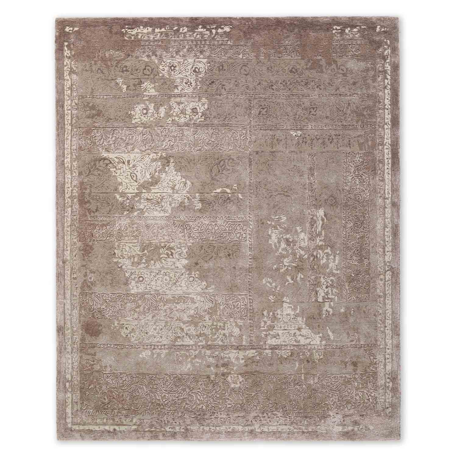 Tara Hand Tufted Woollen Rug and Viscose By Tarun Tahiliani