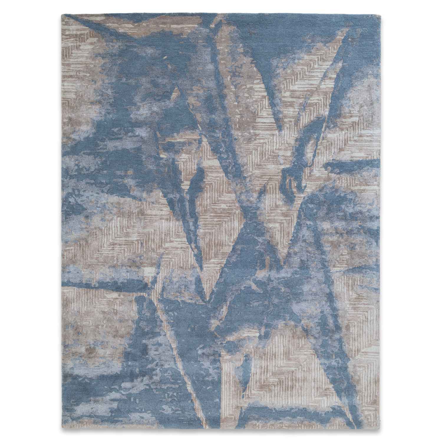 Inklet Hand Tufted Woollen And Viscose Rug