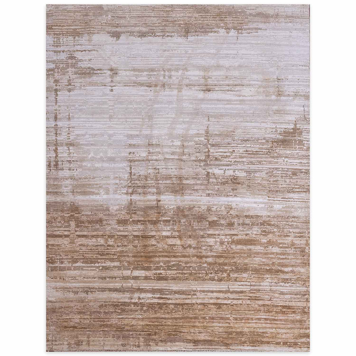 Slouch Hand Knotted Wool And Silk Rug By Luke Irwin