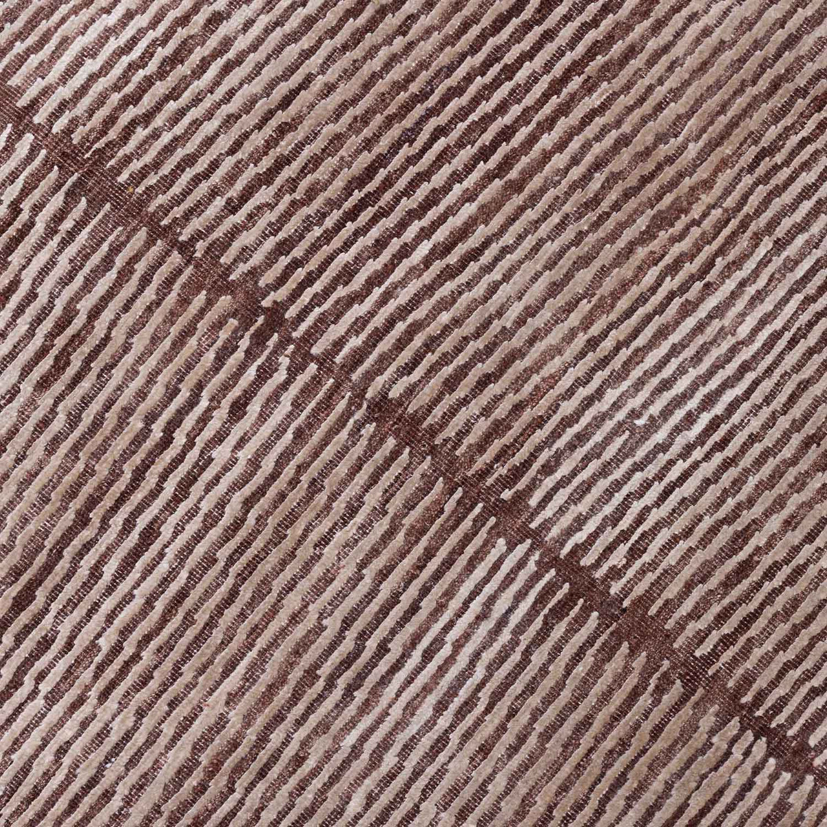 Sashiko Hand Knotted Wool And Silk Rug By Luke Irwin