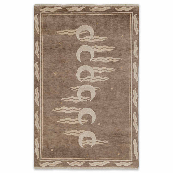 Chandmani Hand Knotted Woollen Rug
