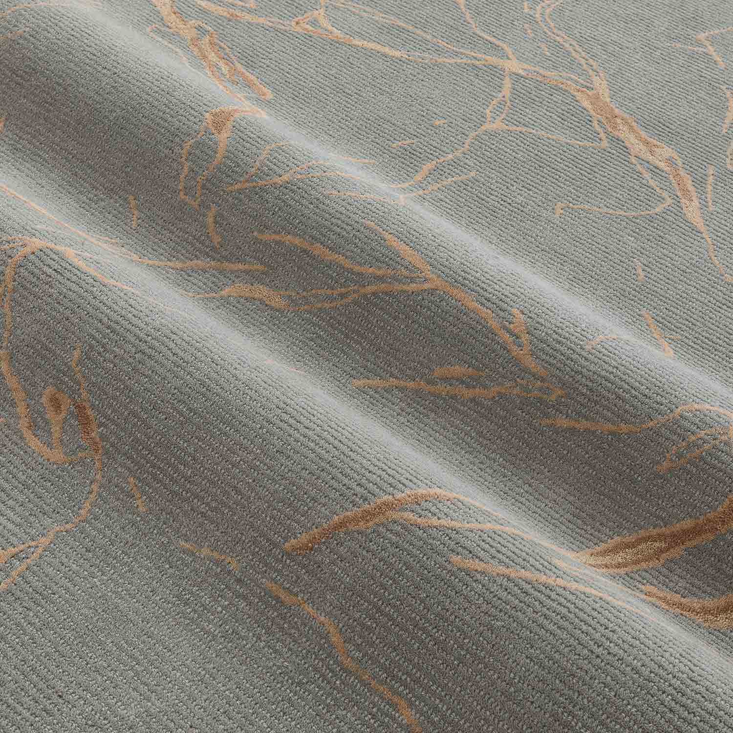 Golden Wave Hand Tufted Woollen And Viscose Rug