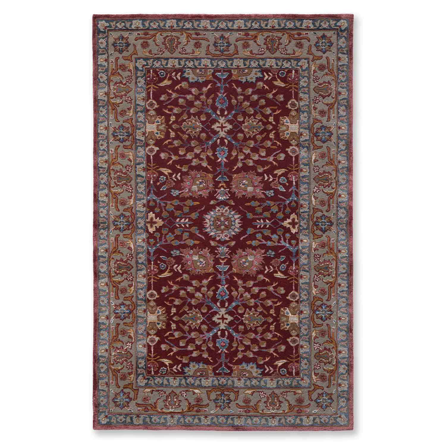 Mahin Hand Tufted Woollen And Viscose Rug