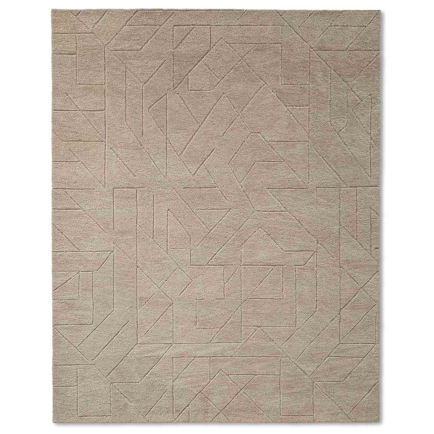 Sandy Hand Tufted Woollen Rug