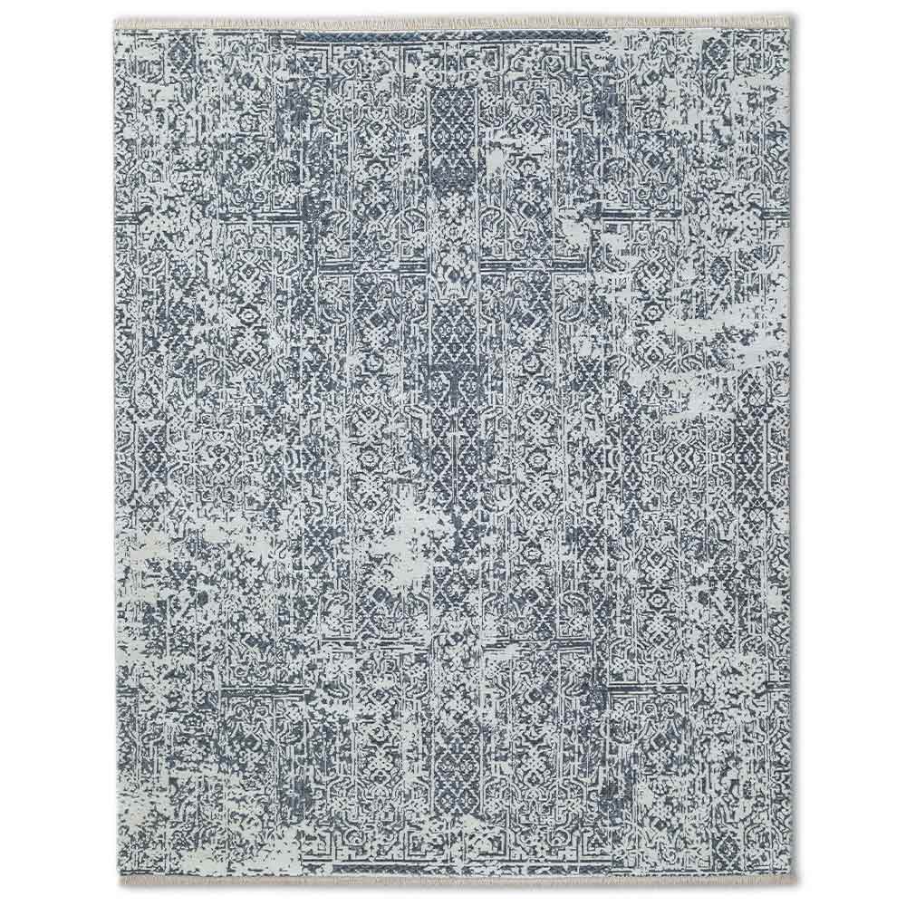 Noor-C Hand Knotted Woollen And Viscose Rug