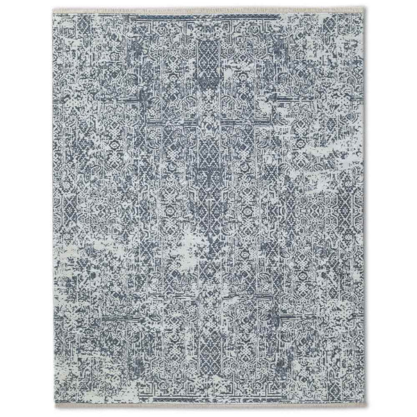 Noor-C Hand Knotted Woollen And Viscose Rug