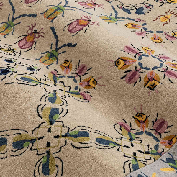Motif Mania Hand Tufted Woollen And Viscose Rug By Varun Rana