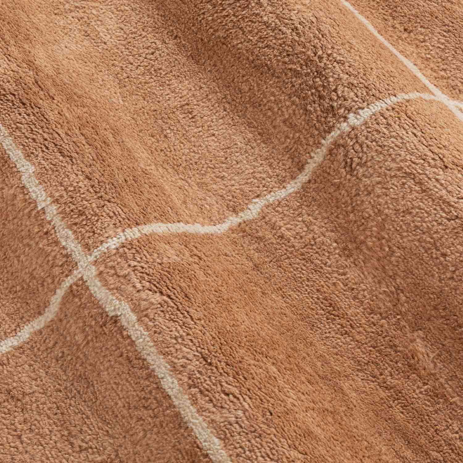 Dewan Hand Tufted Woollen And Viscose Rug