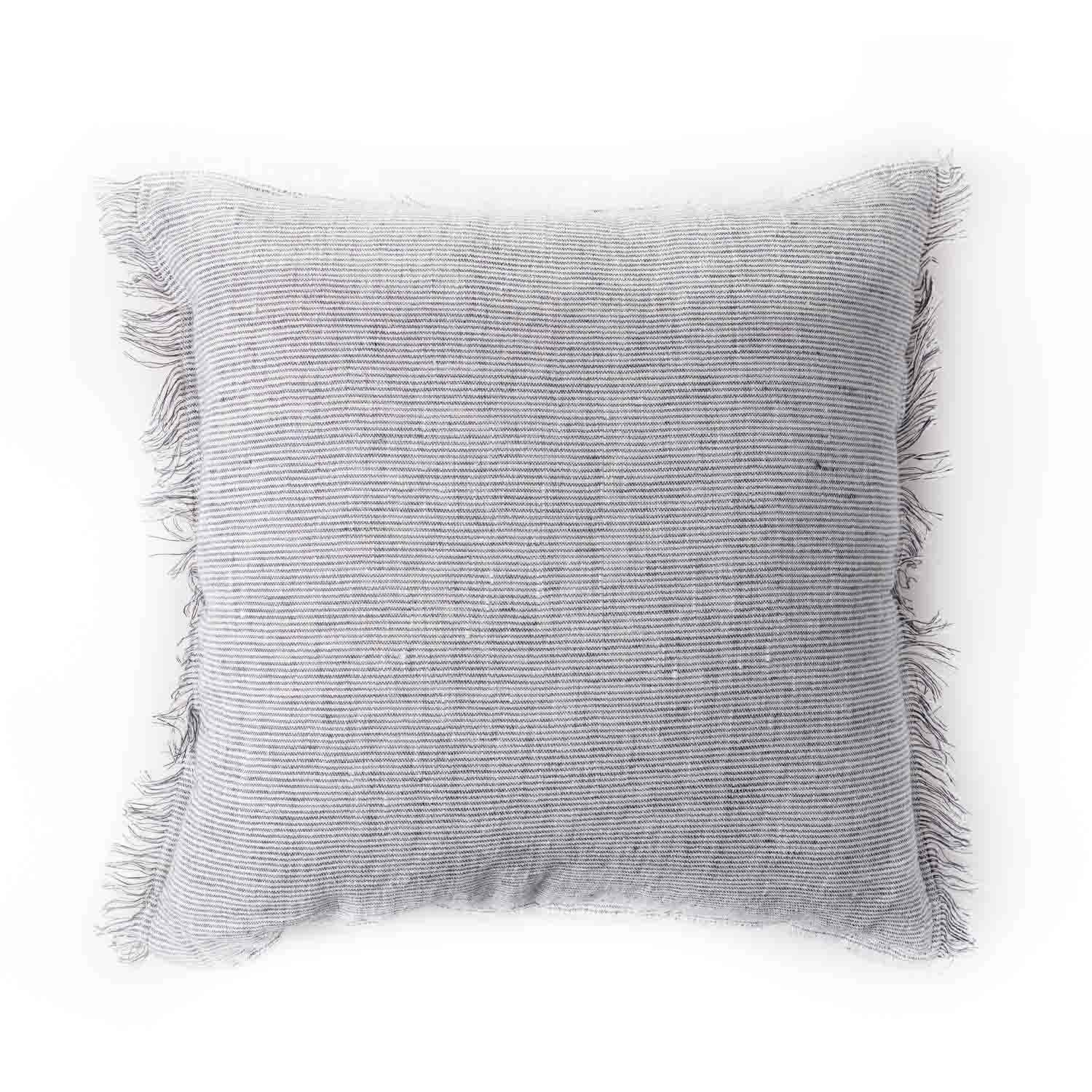 Ash Linen Chambray Cushion Cover